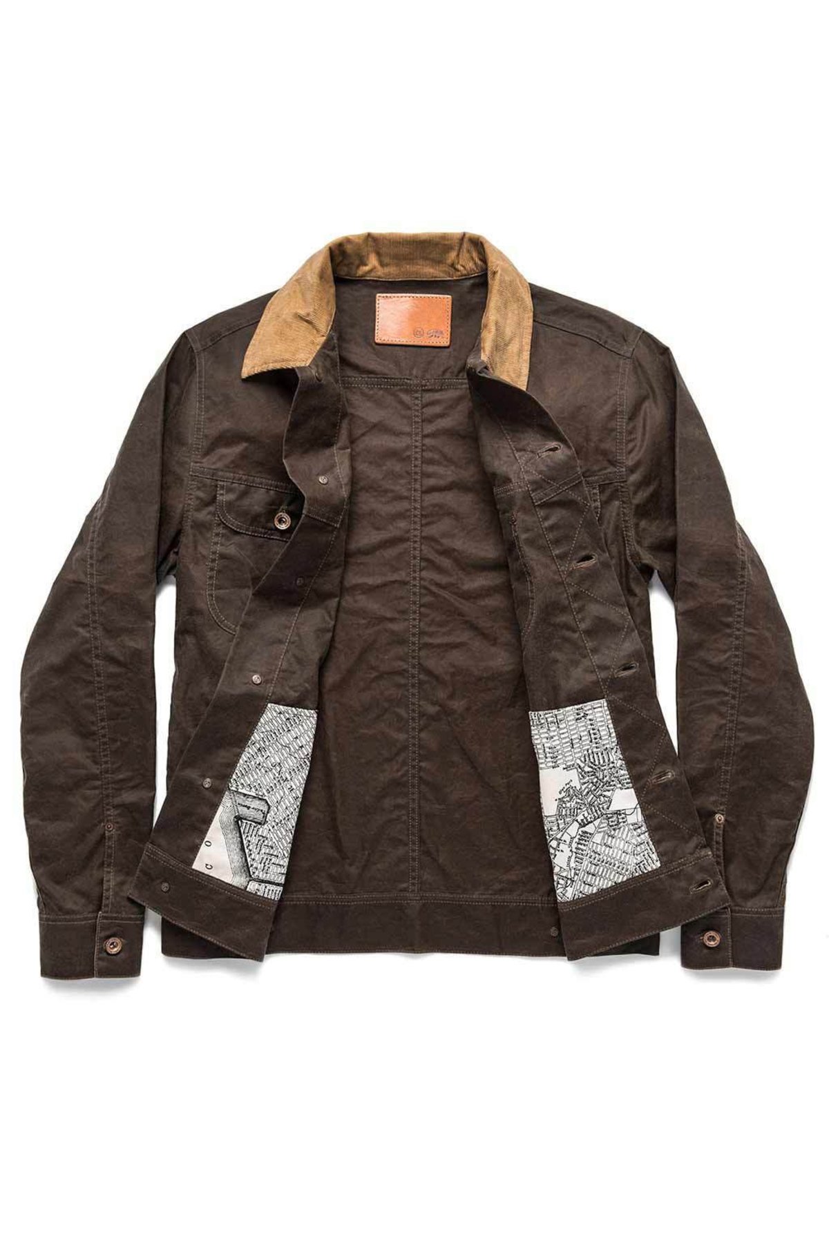 TAYLOR STITCH Long Haul Jacket - Tobacco Waxed Canvas