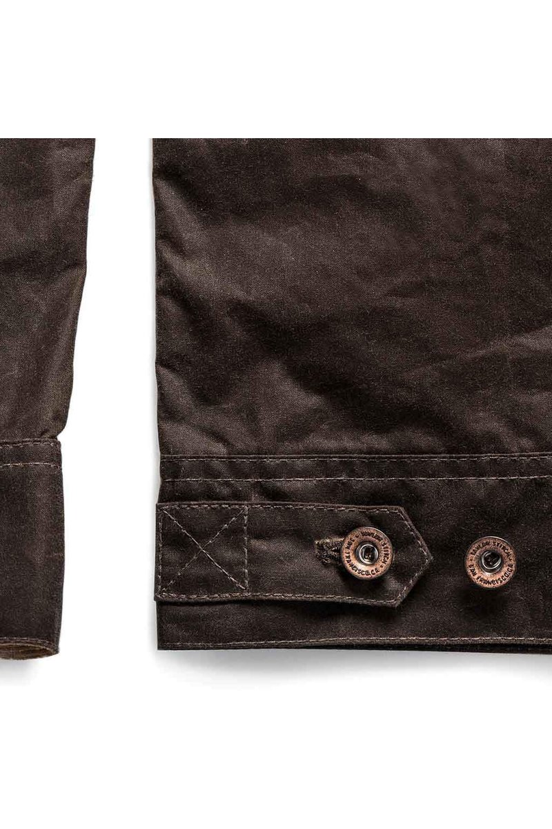 TAYLOR STITCH Long Haul Jacket - Tobacco Waxed Canvas