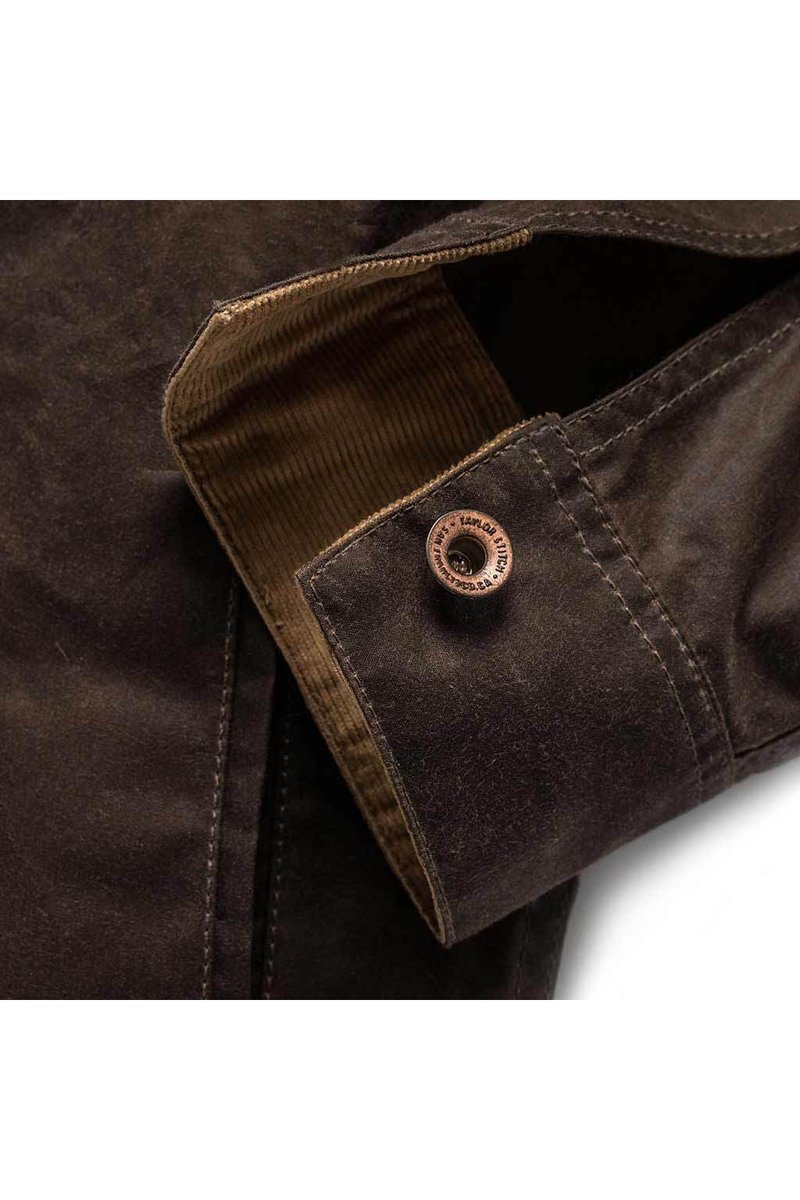 TAYLOR STITCH Long Haul Jacket - Tobacco Waxed Canvas