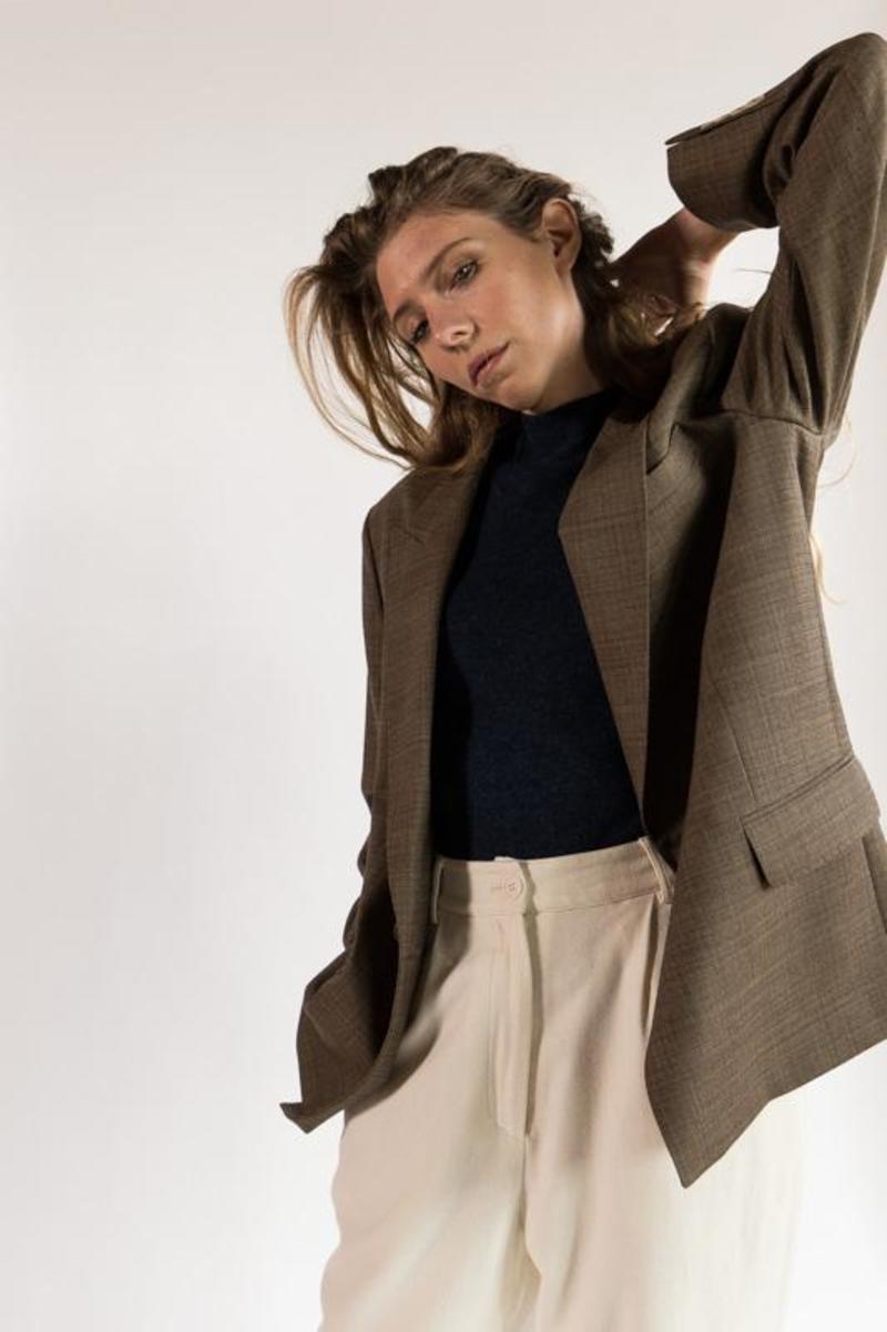 Hope Star Blazer - Beige Mel