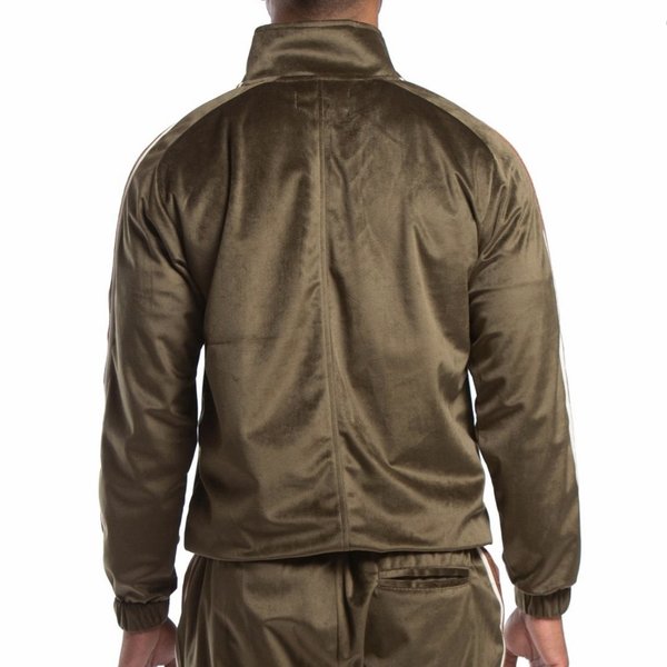 Candor Track Full Zip Jacket - Olive Candor Track Full Zip Jacket - Olive