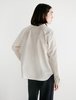 Childs long sleeve Boxy Fit Buttondown - Natural - Thumbnail 2