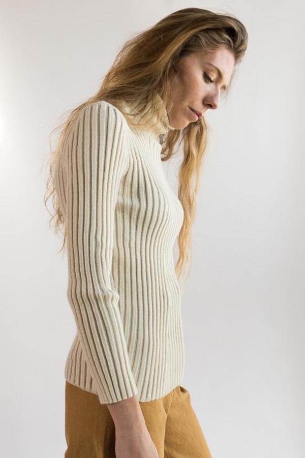 Shaina Mote Isla Turtleneck - crema Shaina Mote Isla Turtleneck - crema