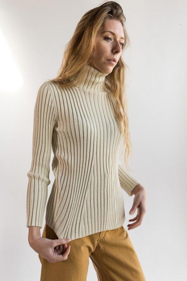 Shaina Mote Isla Turtleneck - crema Shaina Mote Isla Turtleneck - crema