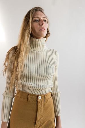 Shaina Mote Isla Turtleneck - crema Shaina Mote Isla Turtleneck - crema