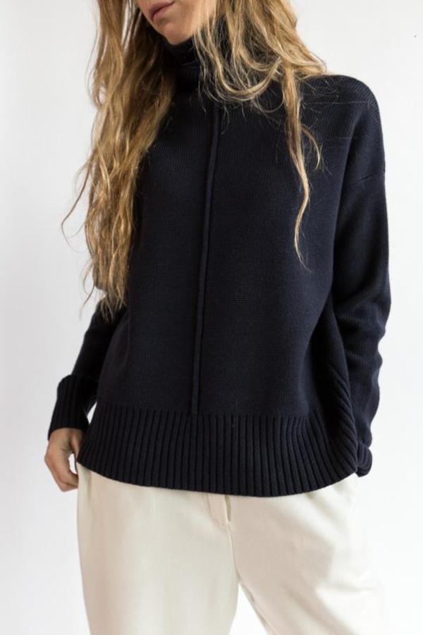 Nomia Seam Turtleneck - midnight Nomia Seam Turtleneck - midnight