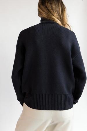 Nomia Seam Turtleneck - midnight Nomia Seam Turtleneck - midnight