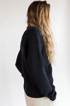 Nomia Seam Turtleneck - midnight Nomia Seam Turtleneck - midnight