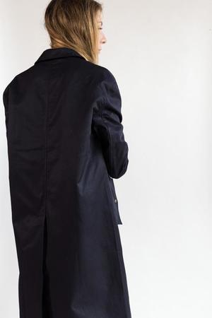 Le Mont St. Michel Trench Coat - navy Le Mont St. Michel Trench Coat - navy