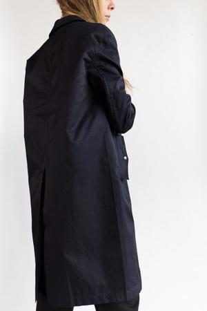 Le Mont St. Michel Trench Coat - navy Le Mont St. Michel Trench Coat - navy