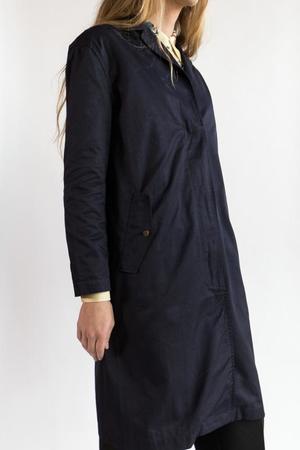 Le Mont St. Michel Trench Coat - navy Le Mont St. Michel Trench Coat - navy