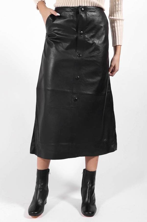 Stand Studio Nata Skirt - Black Stand Studio Nata Skirt - Black