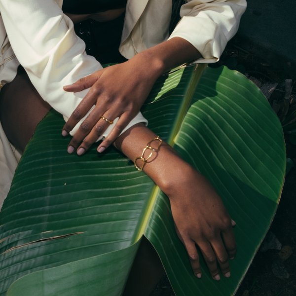 MING YU WANG Haiku Bracelet - 18k Gold Plated MING YU WANG Haiku Bracelet - 18k Gold Plated