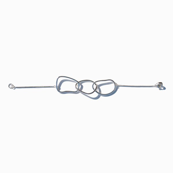 MING YU WANG Haiku Bracelet - Rhodium MING YU WANG Haiku Bracelet - Rhodium