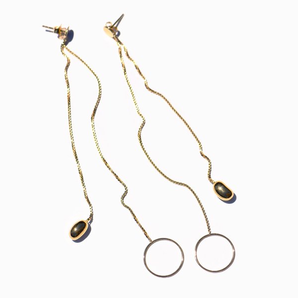 MING YU WANG Swing Earrings - 18k Gold Plated MING YU WANG Swing Earrings - 18k Gold Plated