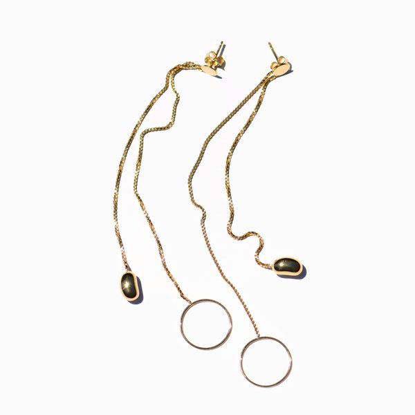 MING YU WANG Swing Earrings - 18k Gold Plated MING YU WANG Swing Earrings - 18k Gold Plated
