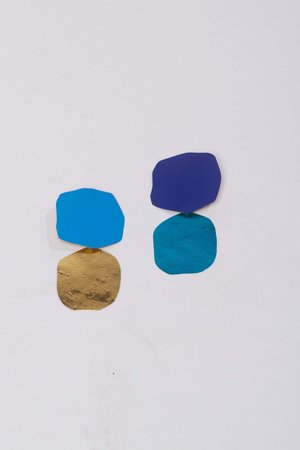 JULIE THÉVENOT Acantha earrings - sea JULIE THÉVENOT Acantha earrings - sea