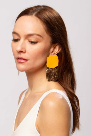 JULIE THÉVENOT Acantha earrings - spice JULIE THÉVENOT Acantha earrings - spice