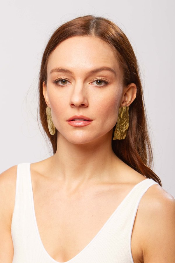 JULIE THÉVENOT Calanc earrings - gold JULIE THÉVENOT Calanc earrings - gold