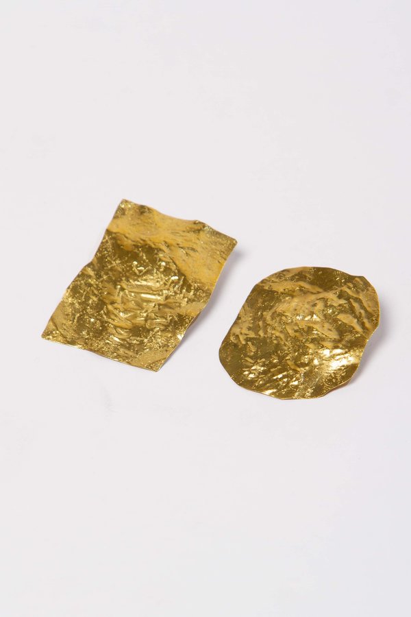 JULIE THÉVENOT Calanc earrings - gold JULIE THÉVENOT Calanc earrings - gold