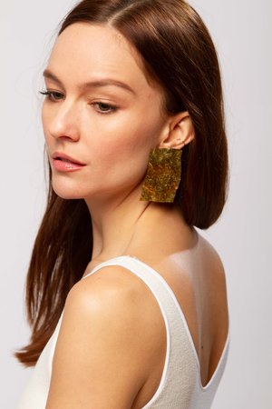 JULIE THÉVENOT Calanc earrings - gold JULIE THÉVENOT Calanc earrings - gold