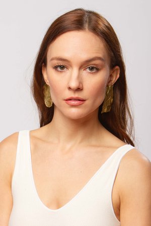 JULIE THÉVENOT Calanc earrings - gold JULIE THÉVENOT Calanc earrings - gold