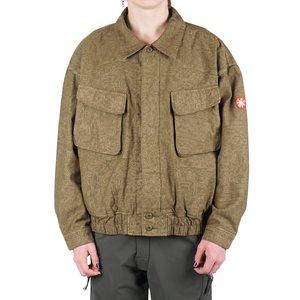Cav Empt GREY NOISE BUTTON JACKET - BROWN | Garmentory