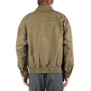 Cav Empt GREY NOISE BUTTON JACKET - BROWN | Garmentory