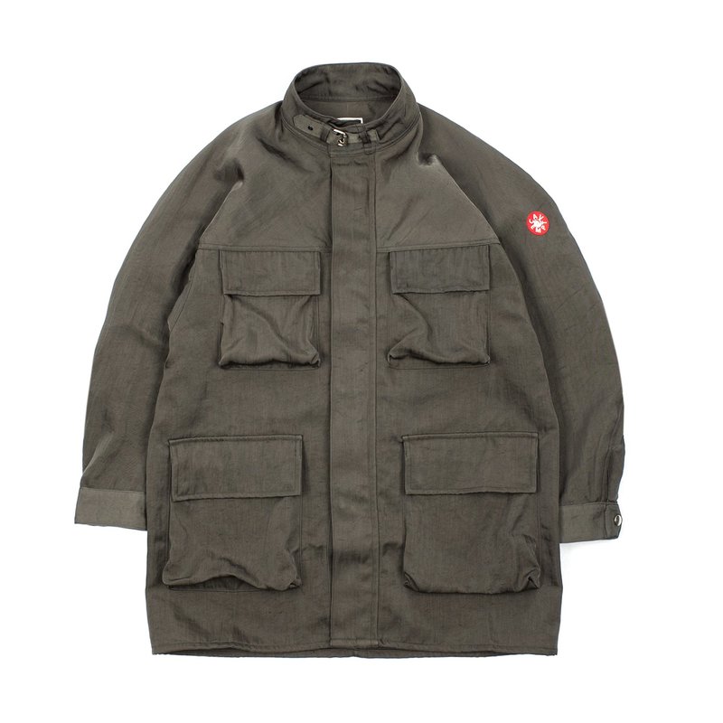Cav Empt MID 4 POCKET ZIP COAT - CHARCOAL | Garmentory 