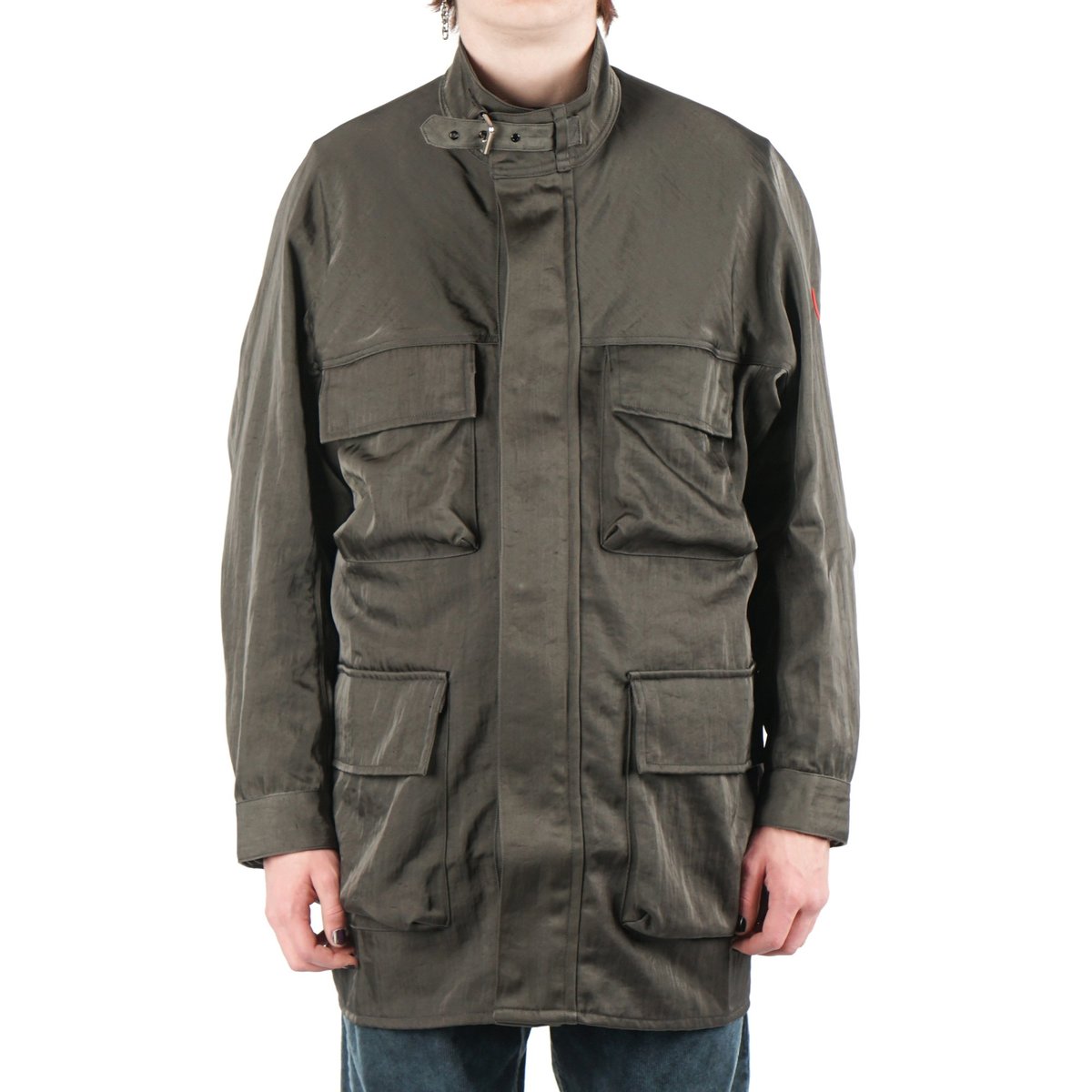 Cav Empt MID 4 POCKET ZIP COAT - CHARCOAL | Garmentory 