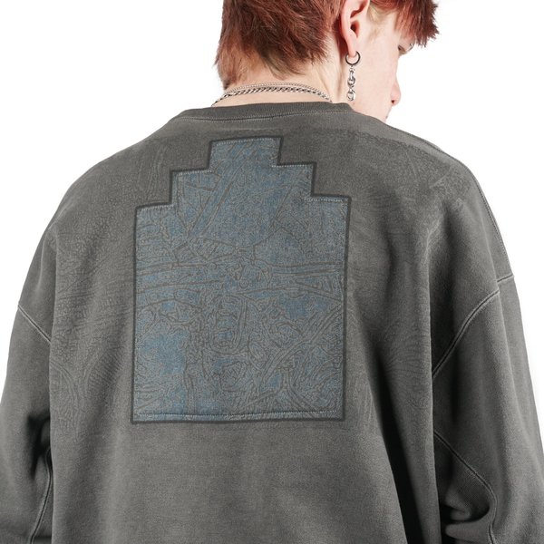 Cav Empt OVERDYE SQUAD CREW NECK - GREY | Garmentory