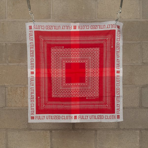 N.Hoolywood Fully Utilized Bandana - Red N.Hoolywood Fully Utilized Bandana - Red