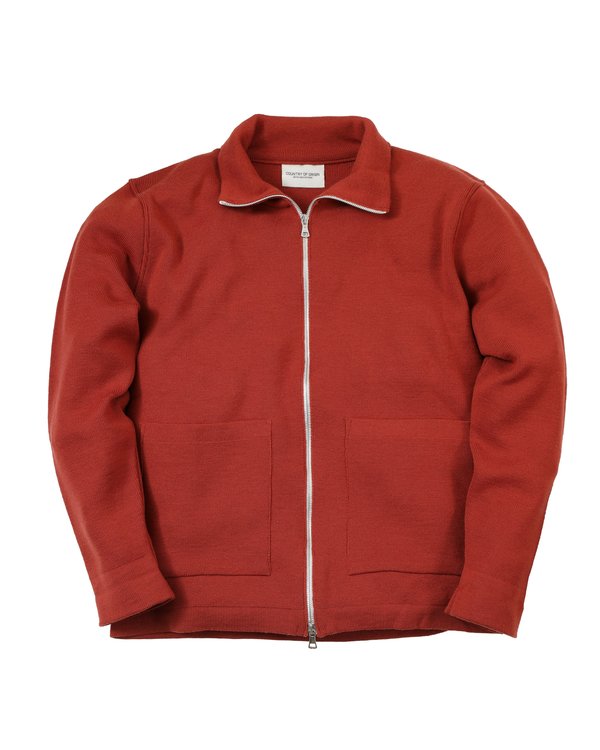 Country of Origin Zip-Thru Merino Jacket Country of Origin Zip-Thru Merino Jacket
