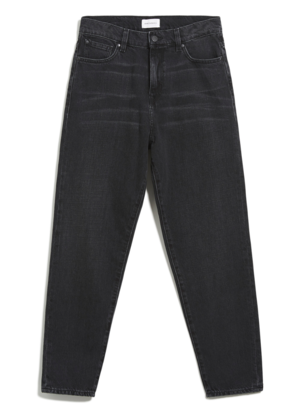 Armedangels Mairaa Mom Fit High Waist Denim - Washed Down Black Armedangels Mairaa Mom Fit High Waist Denim - Washed Down Black