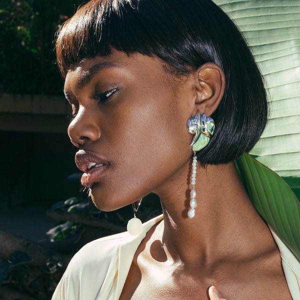 Ming Yu Wang Majorelle Earrings Ming Yu Wang Majorelle Earrings