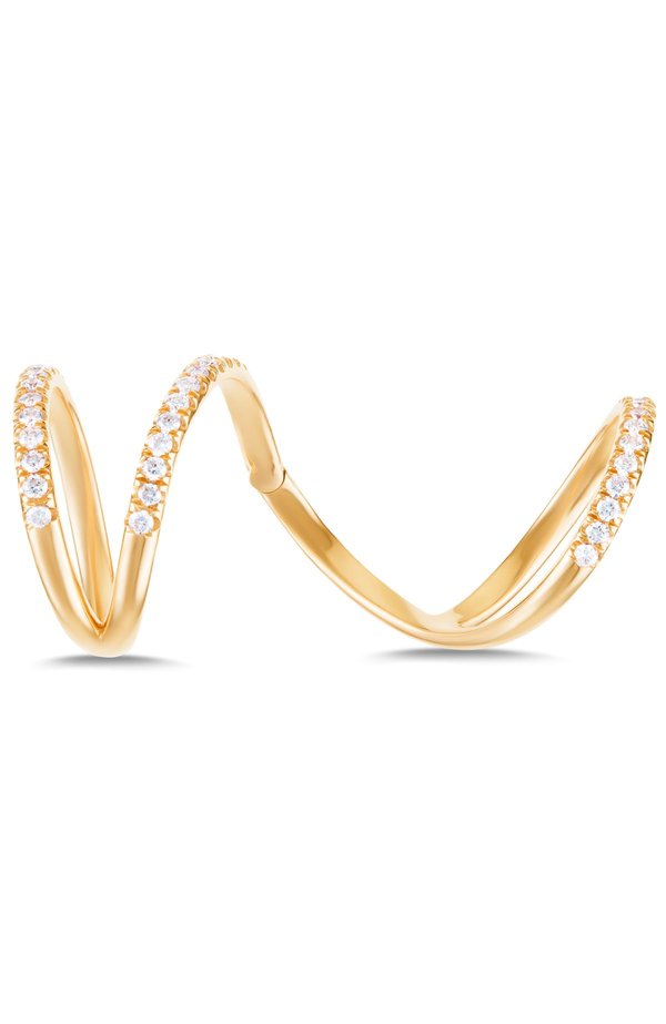 Carbon & Hyde Arabesque Finger Crawl Ring Carbon & Hyde Arabesque Finger Crawl Ring