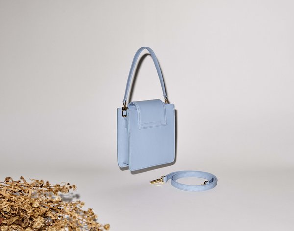 If I Fell Le Squarette Bag - Sky Blue If I Fell Le Squarette Bag - Sky Blue