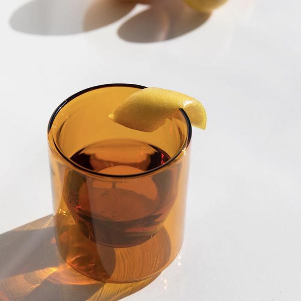 Yield Double Wall 6oz Glasses - Amber Yield Double Wall 6oz Glasses - Amber
