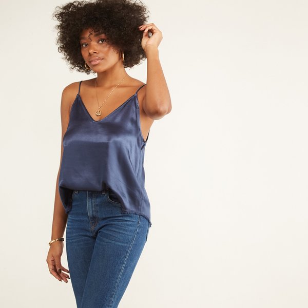 Nation Ltd Aya Cami Top - Admiral Nation Ltd Aya Cami Top - Admiral