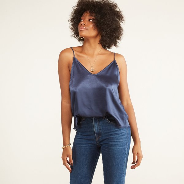 Nation Ltd Aya Cami Top - Admiral Nation Ltd Aya Cami Top - Admiral