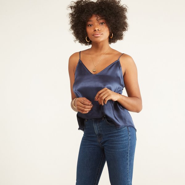 Nation Ltd Aya Cami Top - Admiral Nation Ltd Aya Cami Top - Admiral