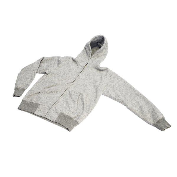 sugar cane Whitesville Zip Hoodie - Heather Grey sugar cane Whitesville Zip Hoodie - Heather Grey