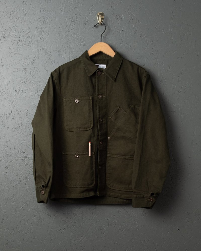 Tellason Garment-Dyed Coverall Jacket | Garmentory