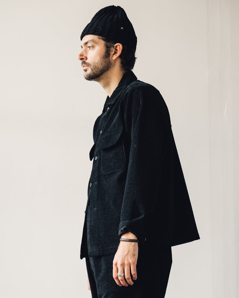 ジャケット・アウター evan kinori field shirt M black Evan Kinori Field Shirt, Black | Garmentory