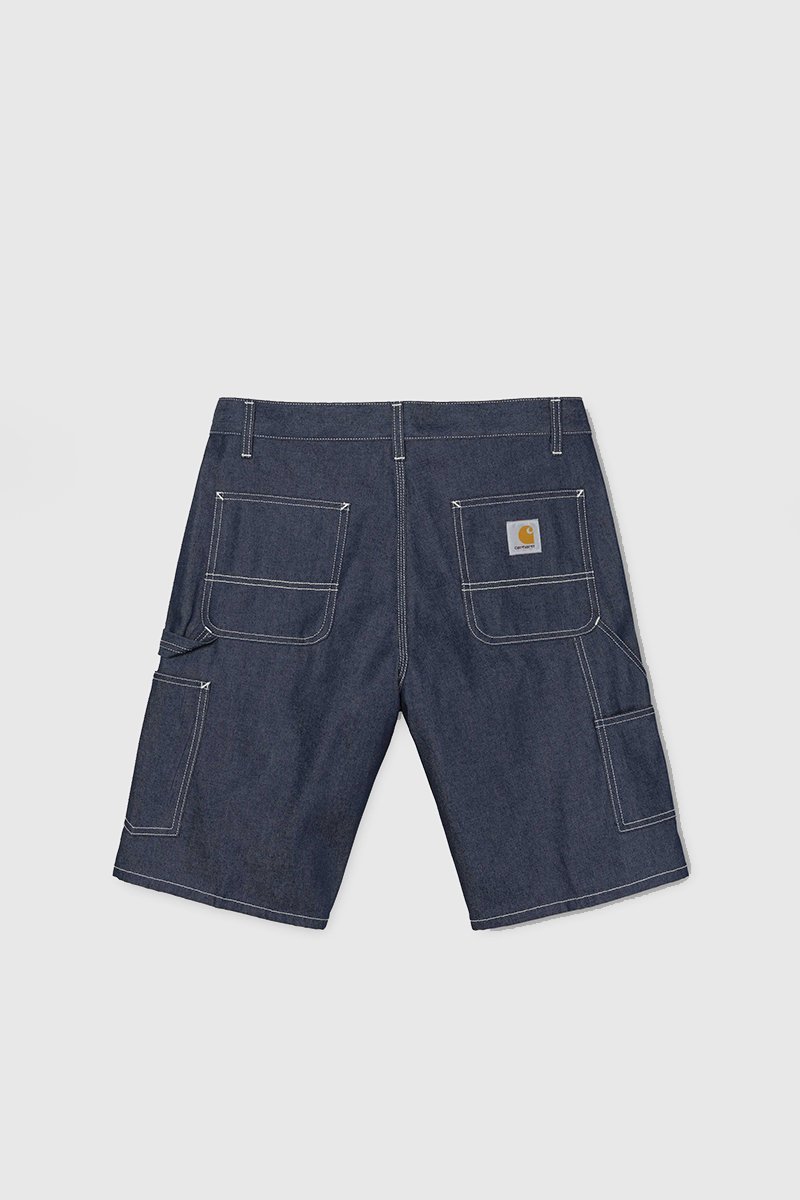 パンツ Carharrt wip ruck single knee short 30 CARHARTT WIP Ruck Single Knee Short - Green Stone Washed