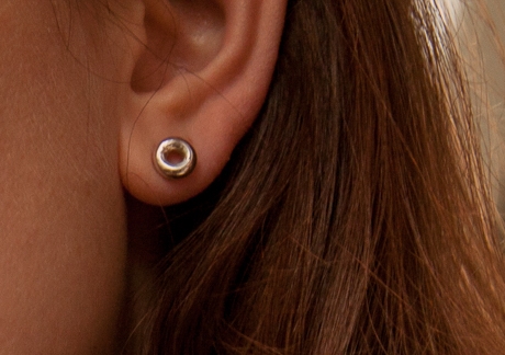 Muraco Wolfe Mini Donut Studs Muraco Wolfe Mini Donut Studs