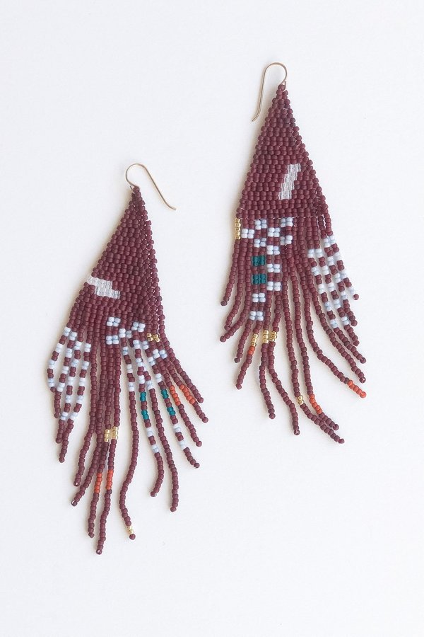 Alice Rise Oxblood Earrings Alice Rise Oxblood Earrings