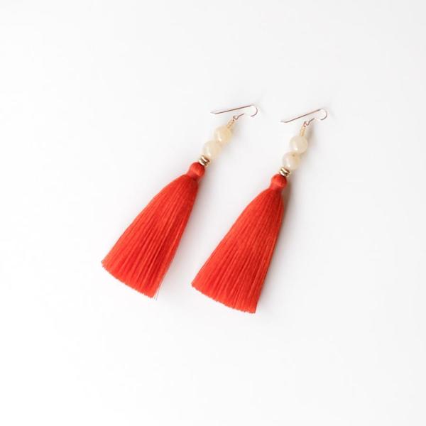 Ora-C Lina Earrings - Paprika Ora-C Lina Earrings - Paprika