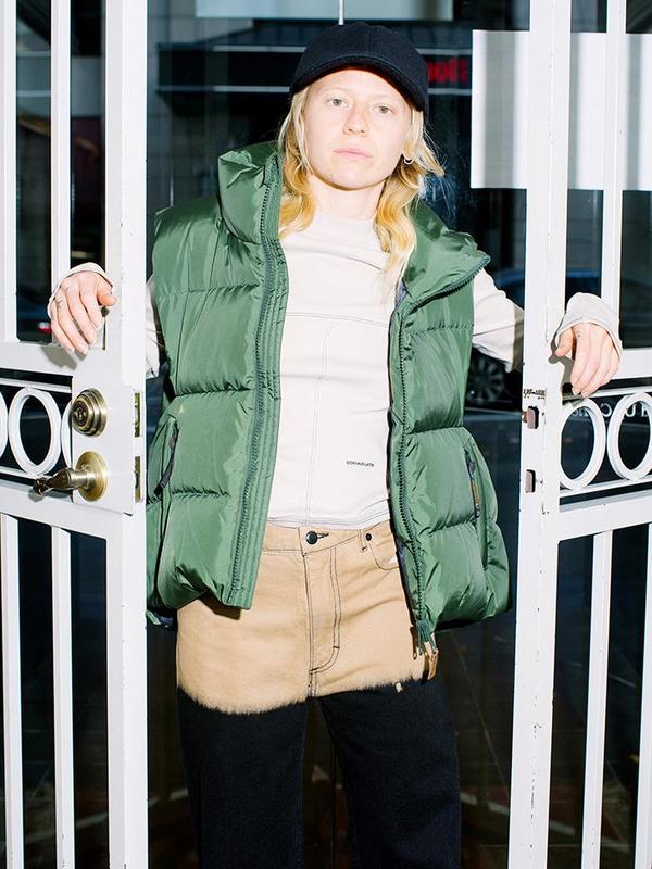 Kapital Burger Keel Vest - Khaki | Garmentory