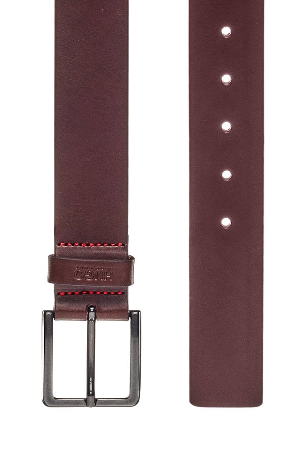 Hugo Boss Gionio Leather Casual Belt - Brown Hugo Boss Gionio Leather Casual Belt - Brown